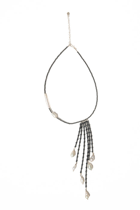 Fringe Pearl Necklace