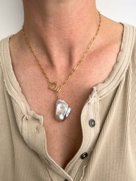 Solace Pearl Necklace